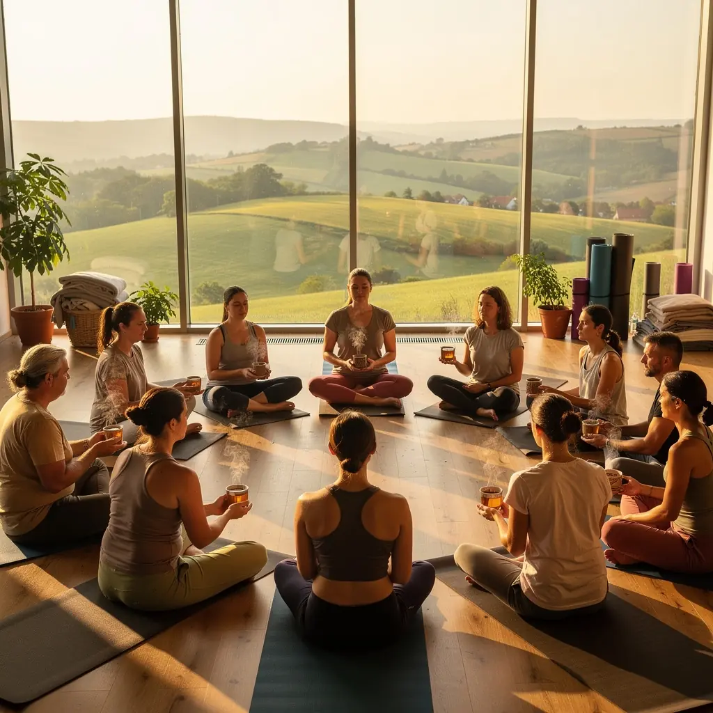 Friss köménymagok, amelyek a tea alapját képezik, egy tálcán.